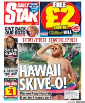 Daily Star () Newspaper Front Page for 11 July 2022