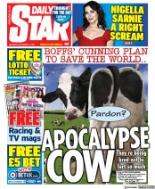 Daily Star () Newspaper Front Page for 11 September 2021