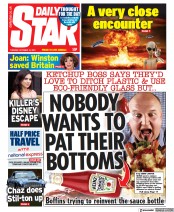 Daily Star () Newspaper Front Page for 12 October 2021
