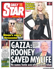 Daily Star () Newspaper Front Page for 12 April 2013