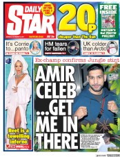 Daily Star () Newspaper Front Page for 13 November 2017