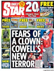 Daily Star () Newspaper Front Page for 13 May 2017