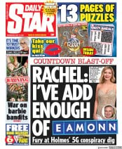 Daily Star () Newspaper Front Page for 13 May 2020