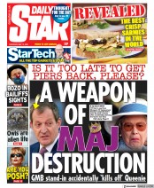 Daily Star () Newspaper Front Page for 13 May 2021