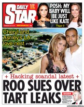Daily Star () Newspaper Front Page for 13 July 2011