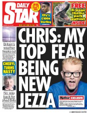 Daily Star () Newspaper Front Page for 13 July 2015