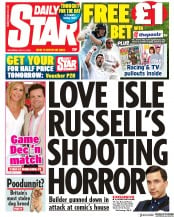 Daily Star () Newspaper Front Page for 13 July 2019