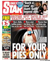 Daily Star () Newspaper Front Page for 13 August 2021