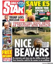 Daily Star () Newspaper Front Page for 13 August 2022