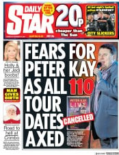 Daily Star () Newspaper Front Page for 14 December 2017