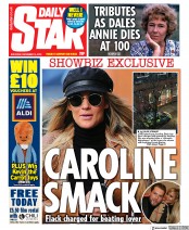 Daily Star () Newspaper Front Page for 14 December 2019