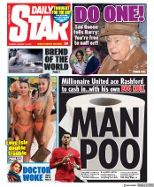 Daily Star () Newspaper Front Page for 14 January 2020