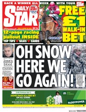 Daily Star () Newspaper Front Page for 14 March 2018