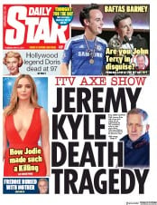 Daily Star () Newspaper Front Page for 14 May 2019