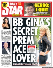 Daily Star () Newspaper Front Page for 14 August 2013