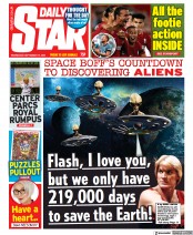 Daily Star () Newspaper Front Page for 14 September 2022