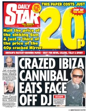 Daily Star () Newspaper Front Page for 15 October 2015