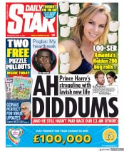 Daily Star () Newspaper Front Page for 15 April 2020