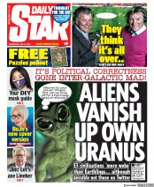 Daily Star () Newspaper Front Page for 15 July 2020