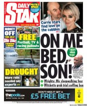 Daily Star () Newspaper Front Page for 16 November 2019