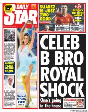 Daily Star () Newspaper Front Page for 16 December 2013