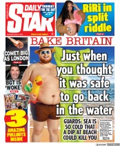 Daily Star () Newspaper Front Page for 16 April 2022