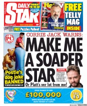 Daily Star () Newspaper Front Page for 16 May 2020