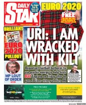 Daily Star () Newspaper Front Page for 16 June 2021