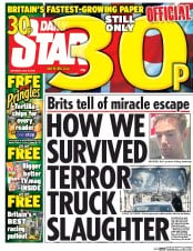 Daily Star () Newspaper Front Page for 16 July 2016