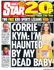 Daily Star () Newspaper Front Page for 16 August 2016