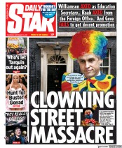Daily Star () Newspaper Front Page for 16 September 2021