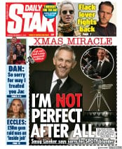 Daily Star () Newspaper Front Page for 17 December 2019