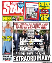 Daily Star () Newspaper Front Page for 17 January 2022