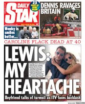 Daily Star () Newspaper Front Page for 17 February 2020