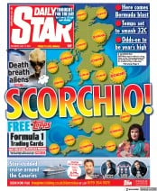 Daily Star () Newspaper Front Page for 17 July 2021