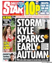 Daily Star () Newspaper Front Page for 17 August 2020