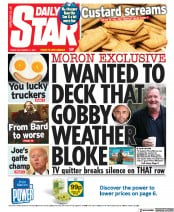 Daily Star () Newspaper Front Page for 17 September 2021