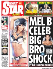 Daily Star () Newspaper Front Page for 18 December 2014