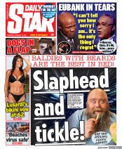 Daily Star () Newspaper Front Page for 18 February 2021