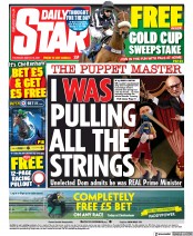 Daily Star () Newspaper Front Page for 18 March 2021