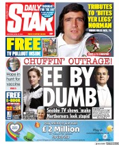 Daily Star () Newspaper Front Page for 18 April 2020