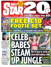Daily Star () Newspaper Front Page for 19 November 2016