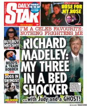 Daily Star () Newspaper Front Page for 19 November 2021