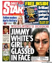 Daily Star () Newspaper Front Page for 19 December 2019