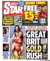 Daily Star () Newspaper Front Page for 19 April 2021