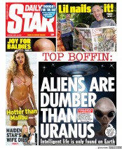 Daily Star () Newspaper Front Page for 19 May 2020