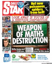 Daily Star () Newspaper Front Page for 19 May 2022