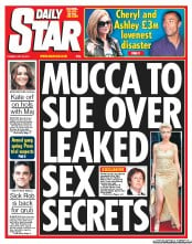 Daily Star () Newspaper Front Page for 19 July 2011