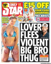 Daily Star () Newspaper Front Page for 19 July 2013