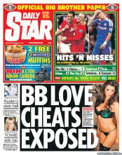 Daily Star () Newspaper Front Page for 19 September 2011